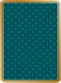Blue Suits Card Back
